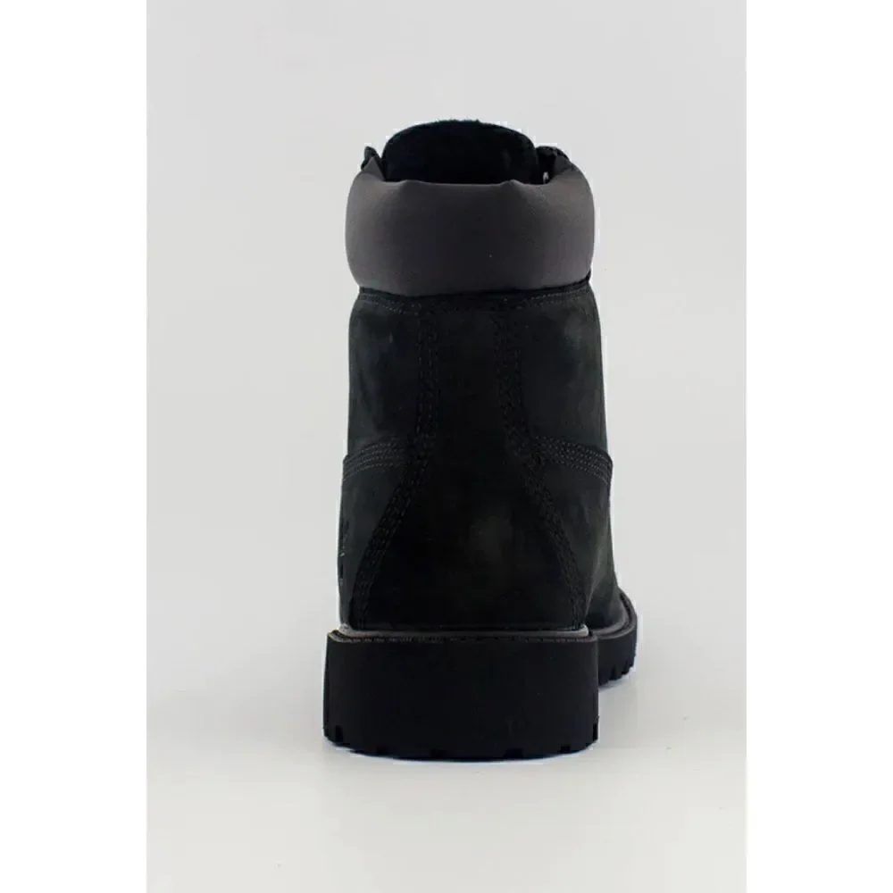TIMBERLAND PREMIUM 6-INCH WATERPROOF BOOT (BIG KIDS) Black  Size 4.5/ Excellent